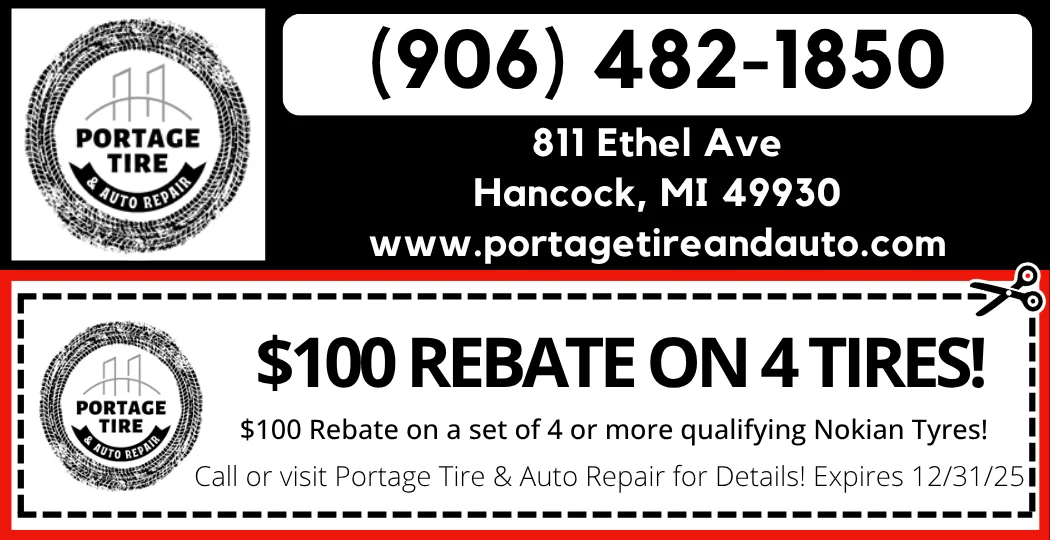 Portage Tire coupon ad