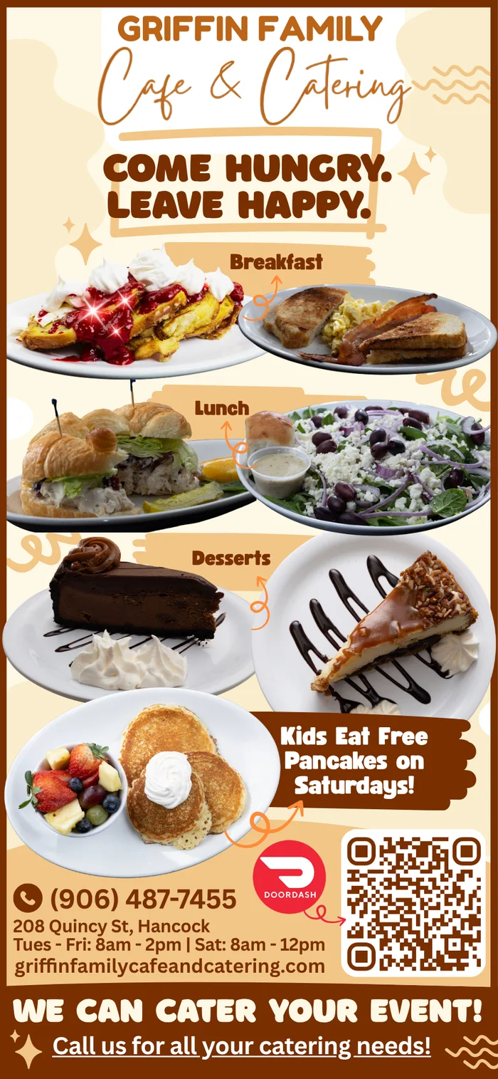 Griffin Family Cafe tall quad ad