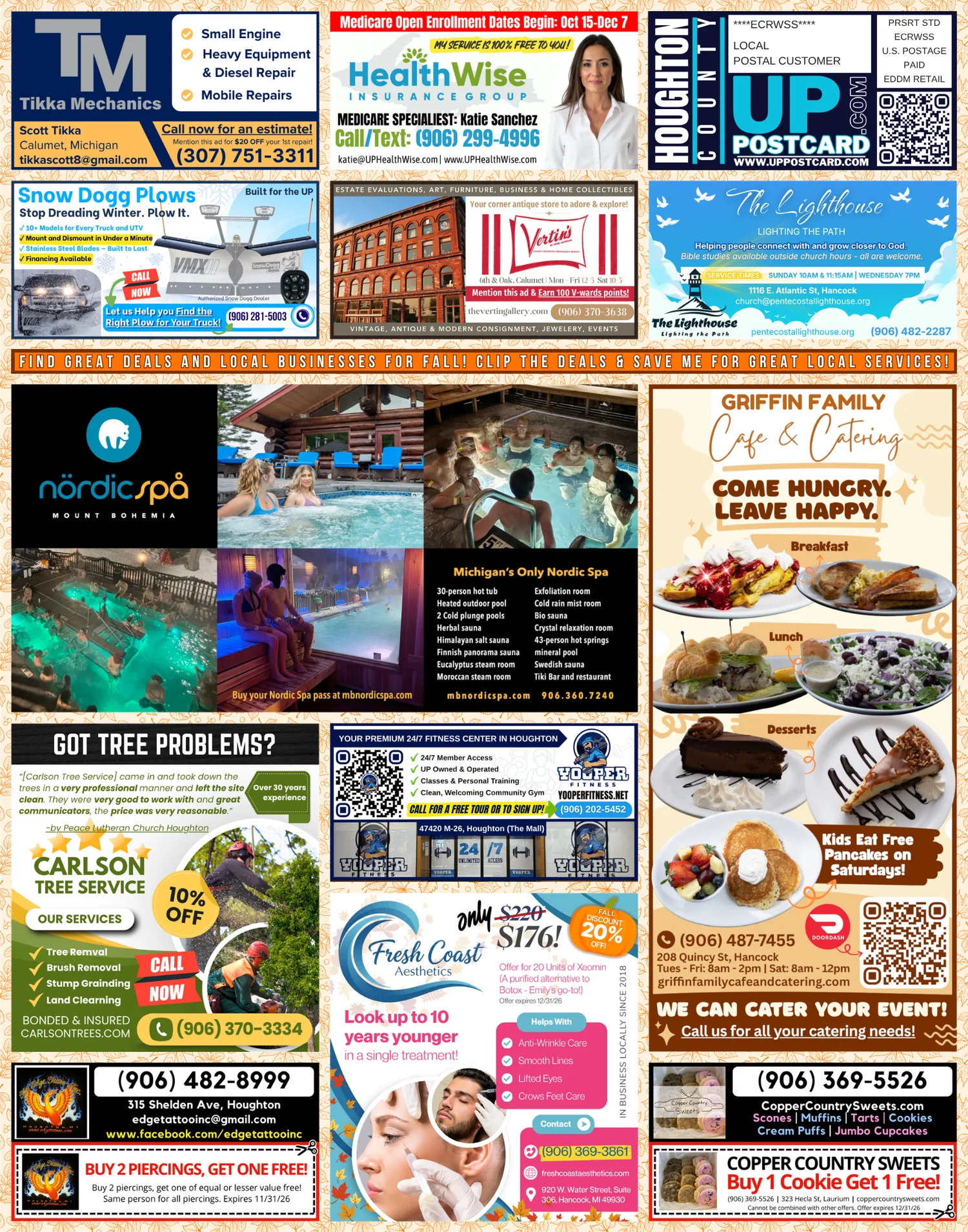 Fall 2026 card, front